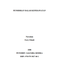 Image of PENDIDIKAN DALAM KEPERAWATAN